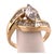 Yellow Gold Free Style Ring With Diamonds For Sale In New York - Image 6 of 11