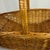 Vintage Woven English Willow/Wicker Garden Basket With Handle For Sale - Image 12 of 18