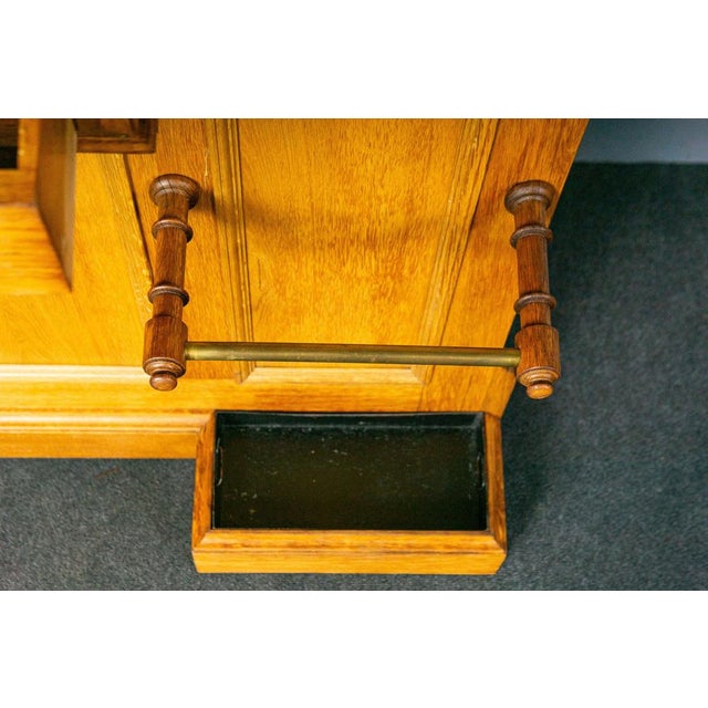 Vintage Mirror Hallway Cupboard For Sale - Image 17 of 18