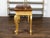English 1800s Giltwood Console Table with Mahogany Top and Vitruvian Scrolls For Sale - Image 12 of 12