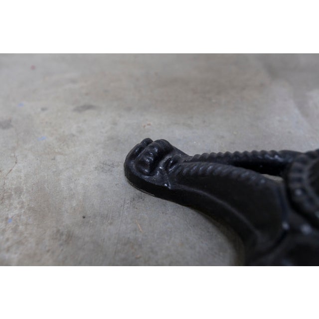 Vintage Side Table in Marble and Cast Iron, 1960s For Sale - Image 13 of 17