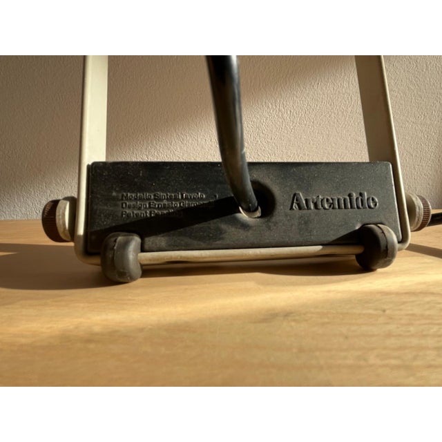 White White Sintesi Table Lamp by Gismondi for Artemide, 1970s For Sale - Image 8 of 11