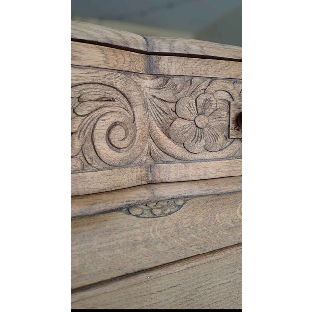 1920's Art Deco Architectural Carved Statement Storage For Sale In Atlanta - Image 6 of 10