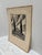 Vintage high contrast relief print by Evelyn Otheto of an ominous haunted house. Otheto is an artist from the California...