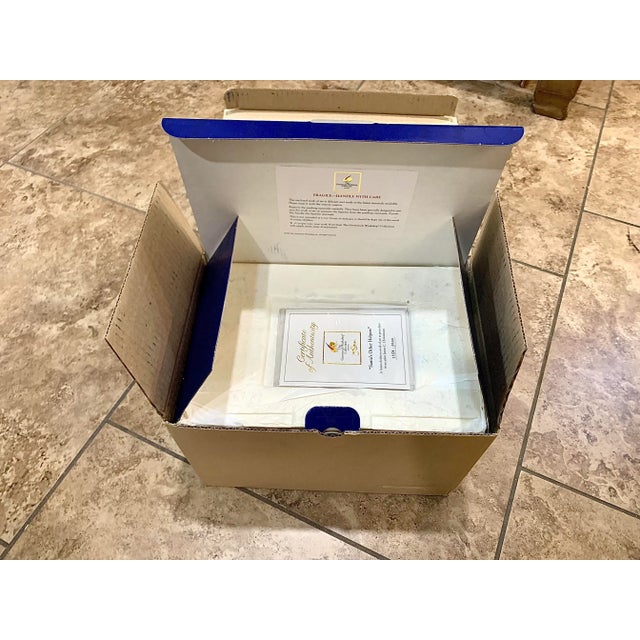 Ceramic Santa’s Other Helpers Collectible Porcelain Figurine by James Christiansen For Sale - Image 7 of 7