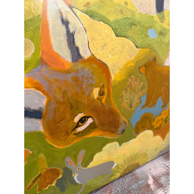 Paint “Coyote Eye View” by LWren Walraven For Sale - Image 7 of 12