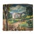Beautiful Wpa Social Realism Style Vintage Landscape Painting For Sale