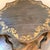Amy Howard Parcel Gilt Side Table Shapely side table with gilt details. 35.75” x 35.75” x 29.75”