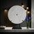 Hand-Carved Marble Disk on Stand, 24 Inches, Indonesia, Contemporary For Sale - Image 18 of 18