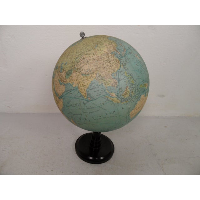 Vintage Papier Mache Globe, 1950s For Sale - Image 6 of 11