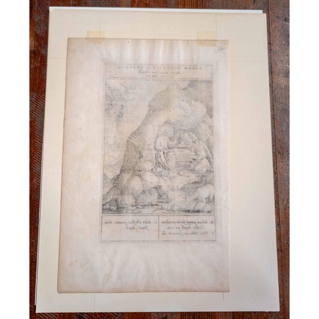 16th Century Old Master Engraving After Bernardino Passeri for Nadal's Evangelicae Historiae Imagines, Plate 14 For Sale - Image 14 of 16