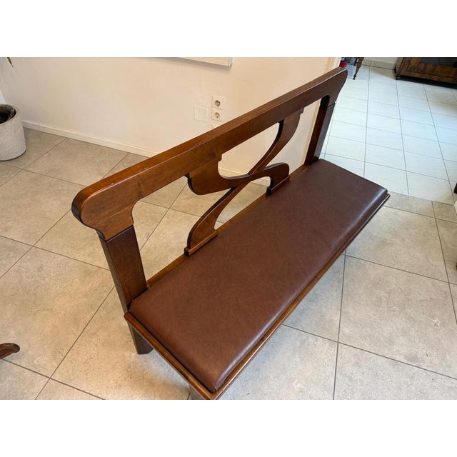 Antique Bench in Pine For Sale - Image 10 of 13