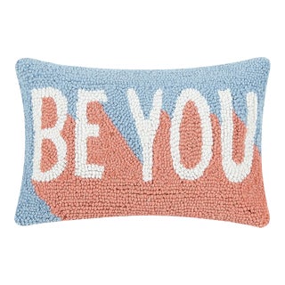 Be You Hook Pillow, 12" x 8" For Sale