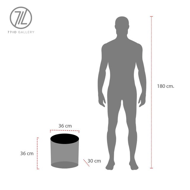 1960s Mid Century Mahogany Plywood Trash Can For Sale - Image 5 of 6