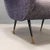 Metal Vintage Armchairs in Fabric, Metal and Brass, 1950s-1960s, Set of 2 For Sale - Image 7 of 10
