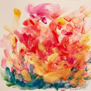 Abstract Botanical Limited Edition Print "The Touch of Blossom No.3" by Fanyu Lin For Sale