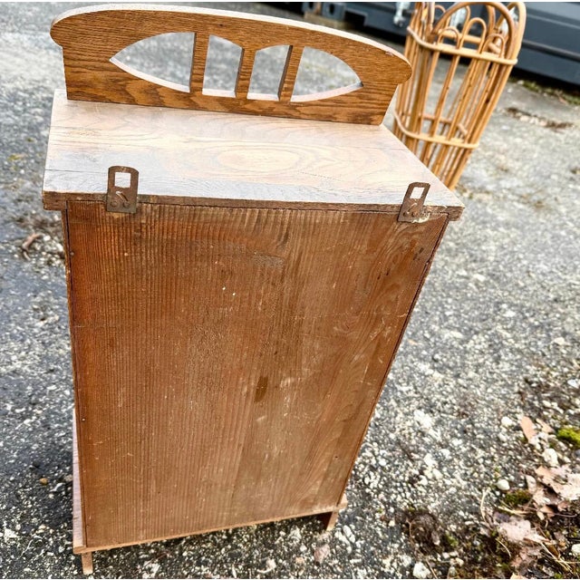 Art Nouveau Cabinet Shelf in Wood, 1970s For Sale - Image 9 of 11