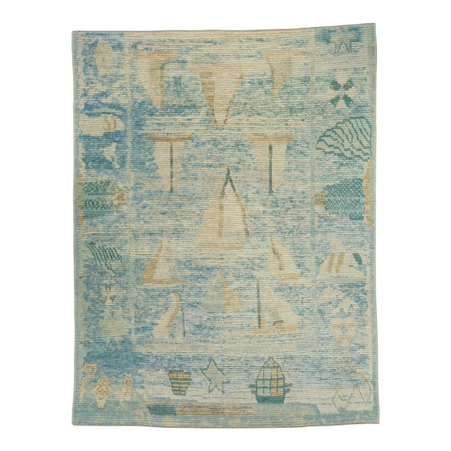 Turkish Tulu Handmade Rug 8' x 10'5" #18683 For Sale
