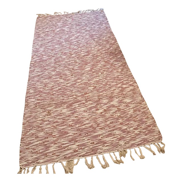 Turkish Flat Weave Kilim Runner For Sale