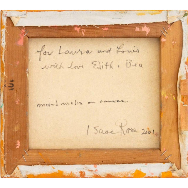 2000 - 2009 Edith Isaac Rose Abstract Composition Collage For Sale - Image 5 of 7