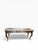 Mastercraft 1970s Hollywood Regency Mastercraft Style Burled Walnut & Brass Console Table For Sale - Image 4 of 14