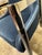 Modern Navy Blue Velvet Slope Lounge Chairs - A Pair For Sale - Image 9 of 9
