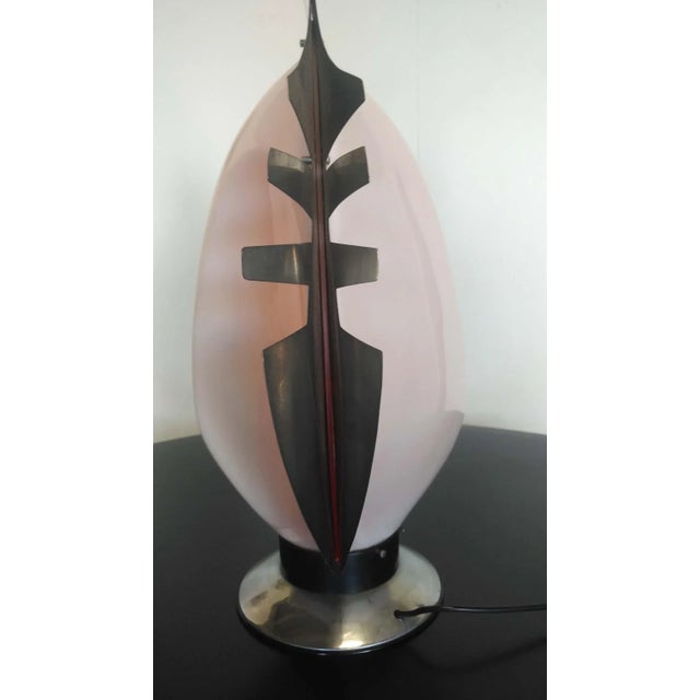 1970s Vintage Seme Table Lamp by Giuseppe Calonaci for Arcobaleno Poggibonsi For Sale - Image 5 of 7