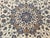 Vintage Exceptionally Fine Persian Nain Habibian Area Rug, Hand-Knotted Wool & Silk, Floral Pattern, 7x10, Ivory & Blue For Sale - Image 12 of 16