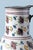 Pewter-Mounted Floral Jug from Brussels Faience, Late 18th Century For Sale - Image 6 of 11