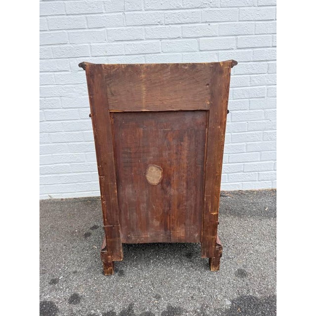 Pair of 19th Century French Cupboard Side Tables With Marble Tops For Sale - Image 16 of 17