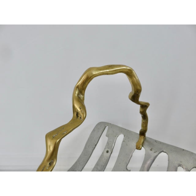 Brutalist Log Holder in the style of David Marshall, Spain, 1970s For Sale - Image 6 of 13