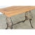Brown French 19th Century Tavern Table with Oak Top For Sale - Image 8 of 11