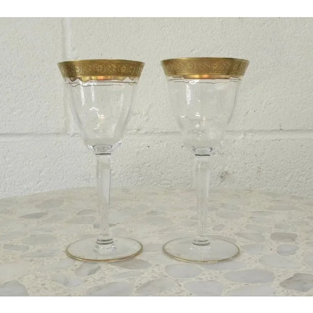 Vintage Mid-Century Gold Bar Set - 8 Pieces For Sale - Image 4 of 5