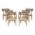 Edward Wormley for Dunbar Curved-Back Dining Chairs - Set of 6 For Sale