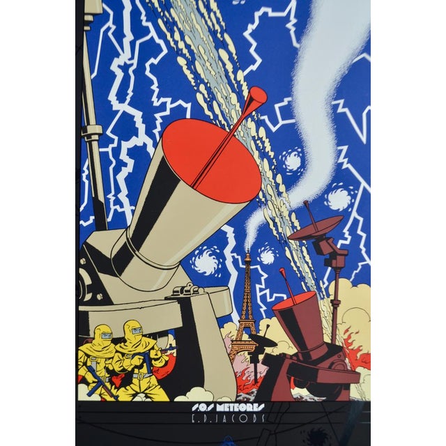 Edgar P. Jacobs, SOS Meteors, 1992, Serigraph For Sale - Image 15 of 15