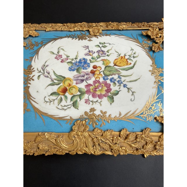 19th Century Porcelain and Gilt Bronze Casket, France For Sale - Image 3 of 18