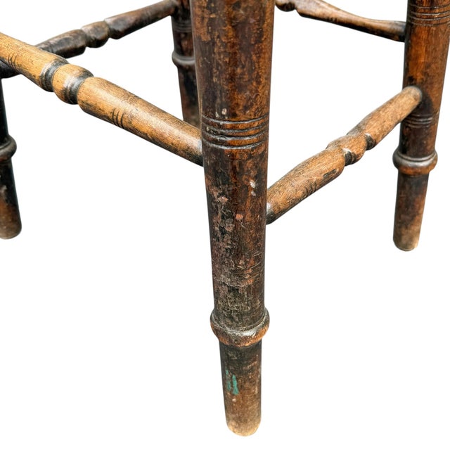 19th Century English Pub Stool For Sale - Image 15 of 15