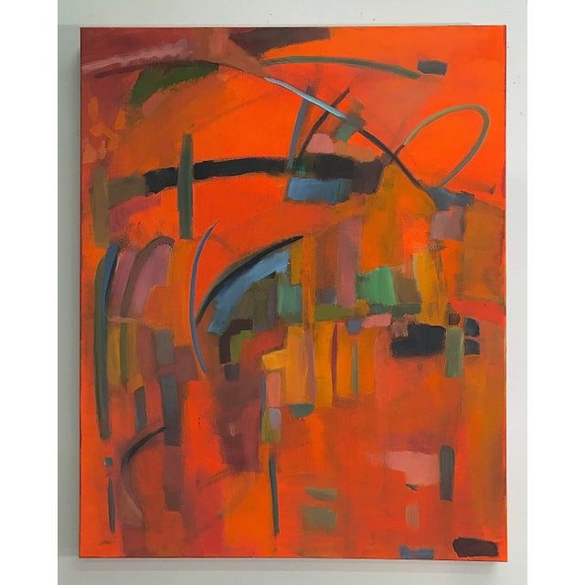 Abstract Red Series #4 For Sale - Image 3 of 3