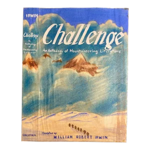 1940s Book Jacket Illustration Mountaineering Anthology