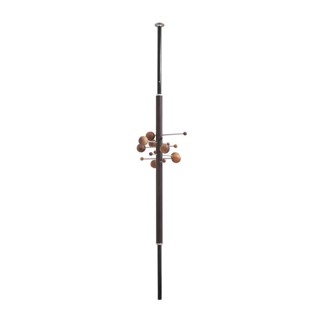 Black Mid-Century Modern At16 Coat Rack by Osvaldo Borsani for Tecno For Sale - Image 8 of 8