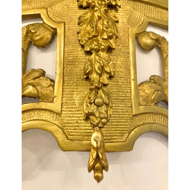 Late 19th Century French Louis XVI Style Gilt Bronze Lantern For Sale - Image 10 of 13