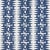 Schumacher x Drusus Tabor Ra Fabric in Navy For Sale