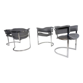 Vintage Dining Chairs by Vittorio Introini for Mario Sabot, 1970, Set of 4 For Sale
