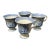 Mid 19th Century Staffordshire Punch or Custard Cups- Set of 4 For Sale