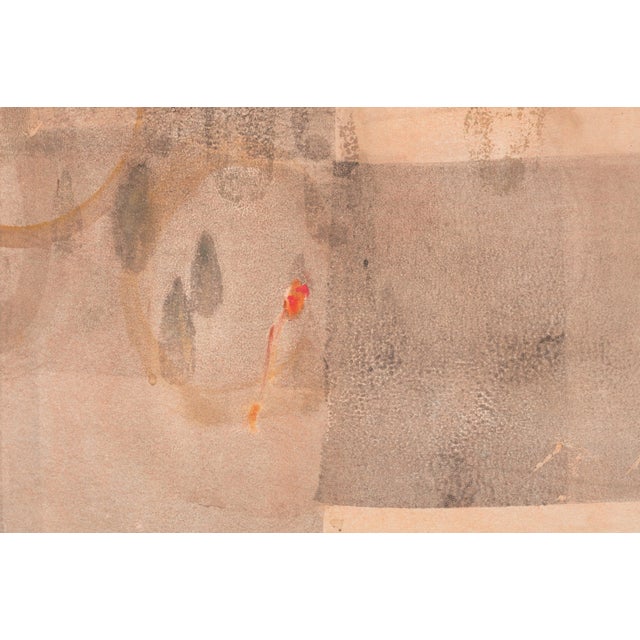 Dean Nimmer, Mixed Media Abstract Modernist Painting Dean Nimmer, 2000 For Sale - Image 4 of 5