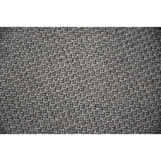 1970s Grey Tweed and Chrome Modern Desk Chair For Sale - Image 9 of 10