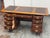 Wood Lexington Traditional Double Pedestal Executive Desk, Vintage For Sale - Image 7 of 12