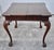 Wood Henredon Mahogany Burl Wood Table Chippendale Butterfly Leaf Ball Claw Feet For Sale - Image 7 of 17