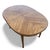 Vintage Bookmatched Veneer Oval Extension Dining Table For Sale - Image 15 of 18