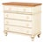 Modern White Painted Wood Chest of Drawers For Sale